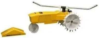 Cast Iron Traveling Sprinkler for Lawn Irrigation Automatic Watering System