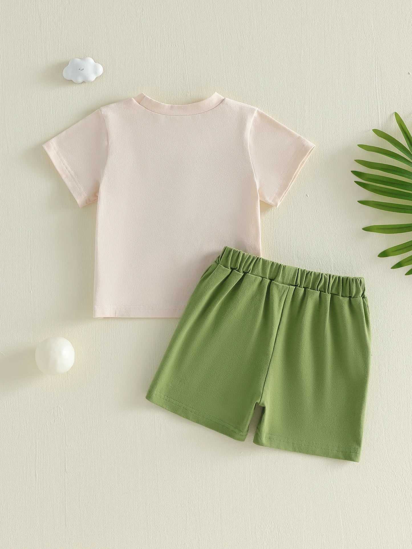 Infant Boy 2 Piece Golf Shirt and Matching Shorts Set
