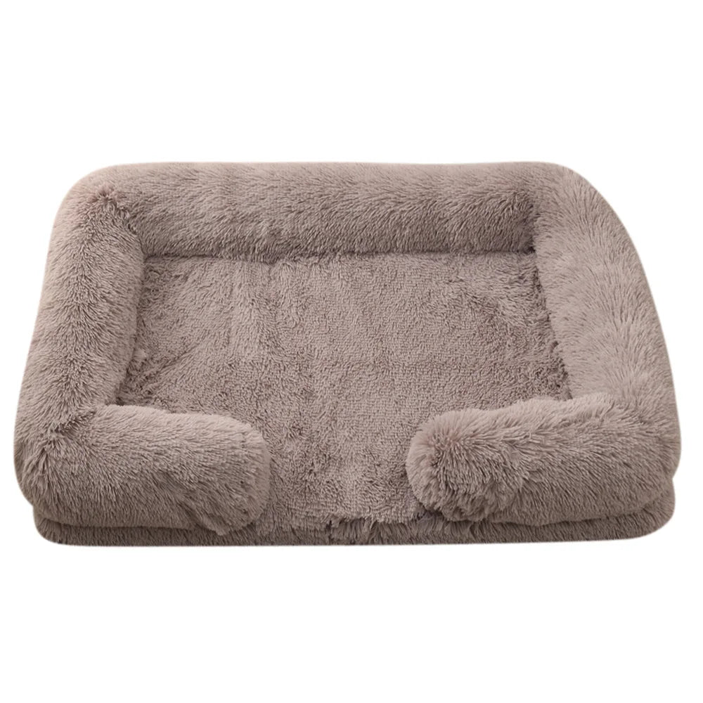 Three Sided Surround Dog Bed With Full Filling For Pets