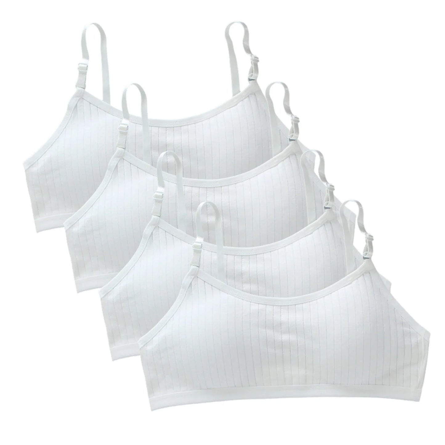 Teenage Girls Training Bra Seamless Cotton Spandex Vest Bra