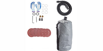 SucceBuy 850W Drywall Sander With Variable Speed And Vacuum Bag