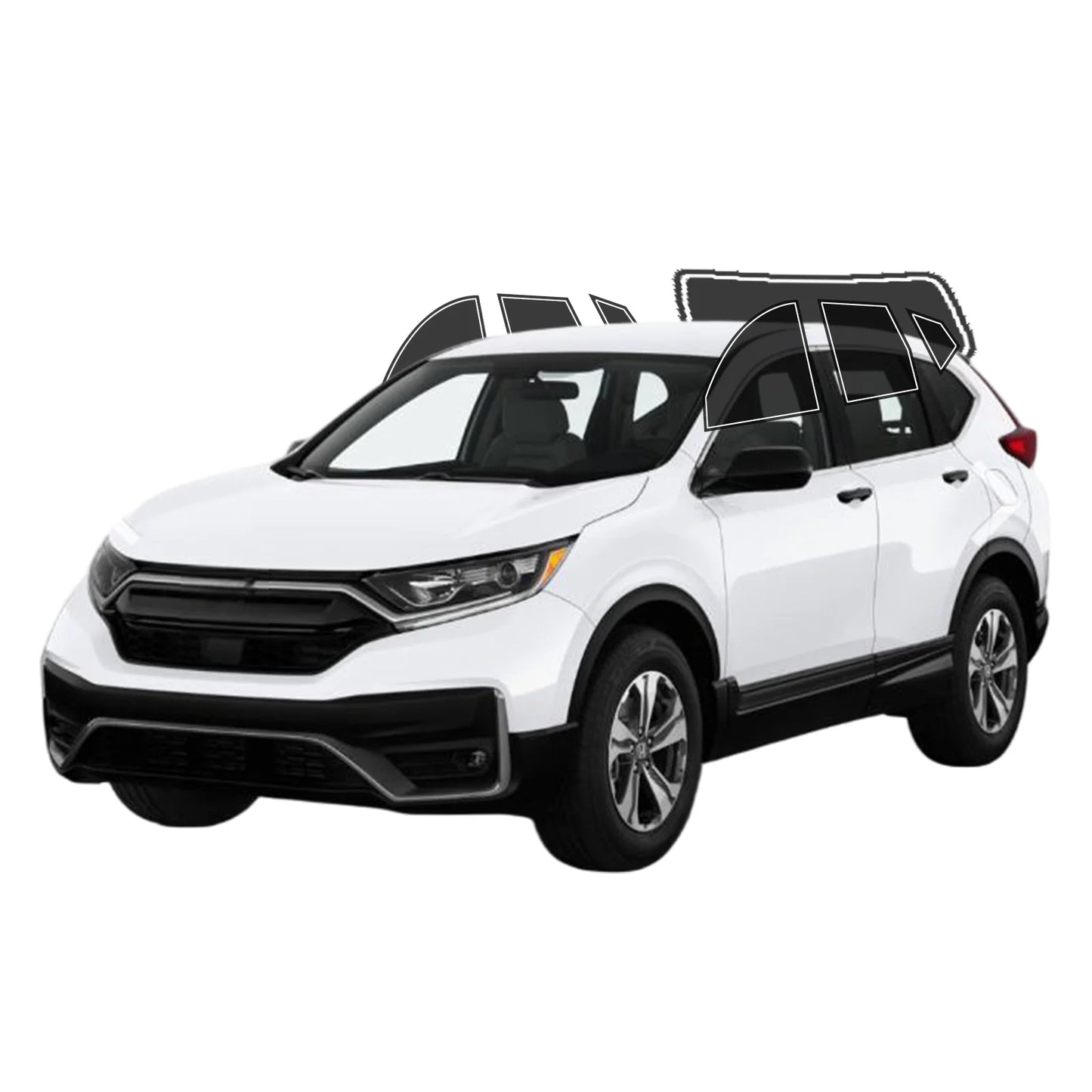 Haiy Co Precut CR-V Window Tint Honda CR-V UV Blocking