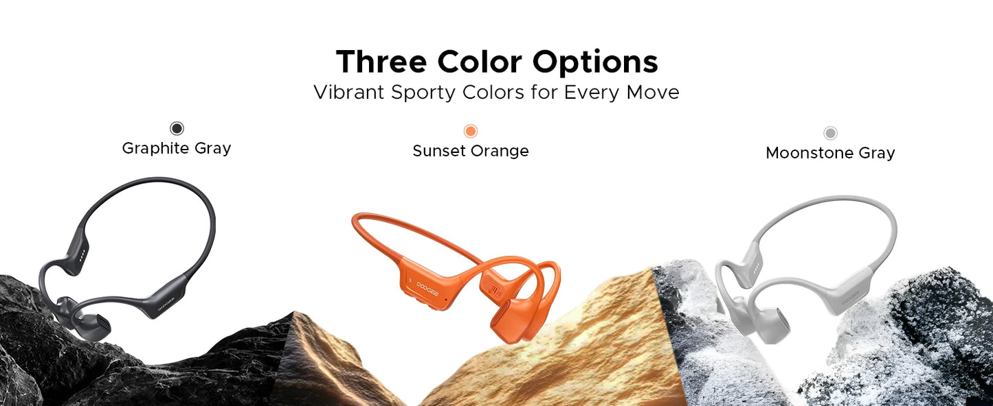 DOOGEE BoneAir Swim Bone Conduction Headphones Bluetooth 5.4 IP68