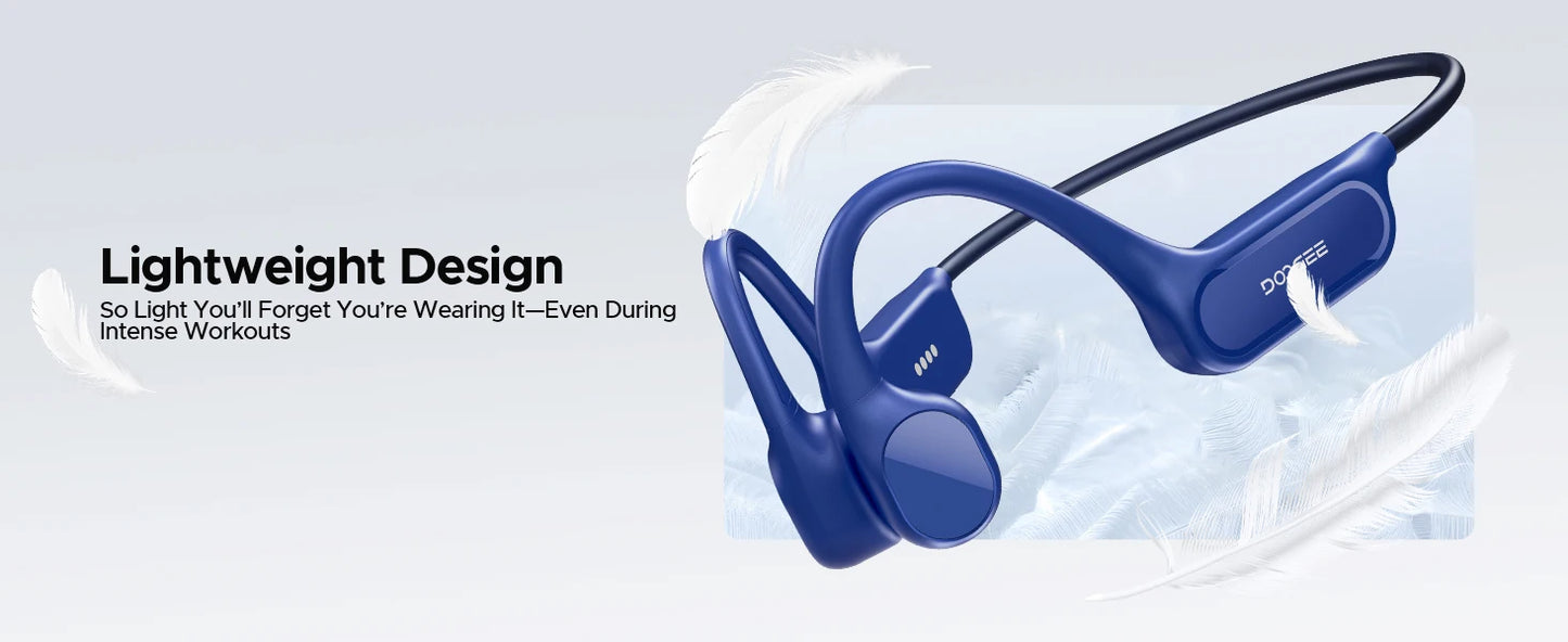 DOOGEE BoneBeat Swim Lite Bone Conduction Headphones IP68 Waterproof