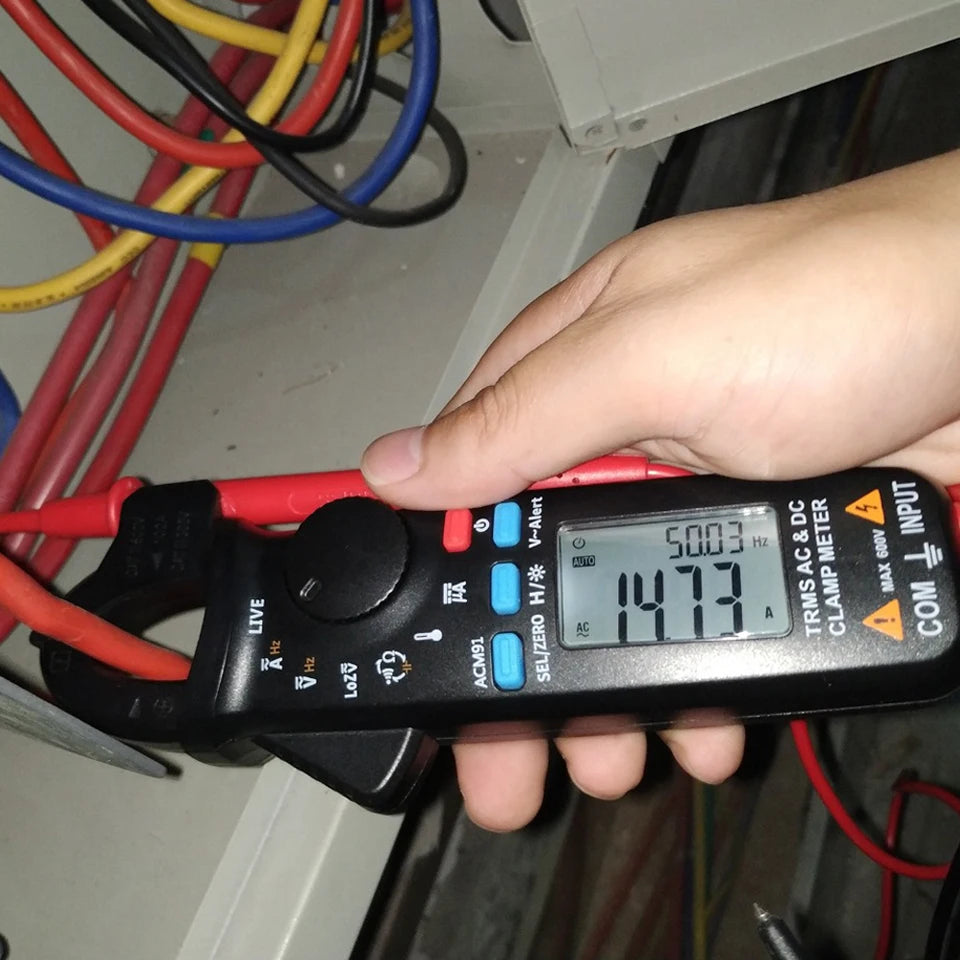 BSIDE ACM91 Digital Clamp Meter 100A DC AC Ammeter