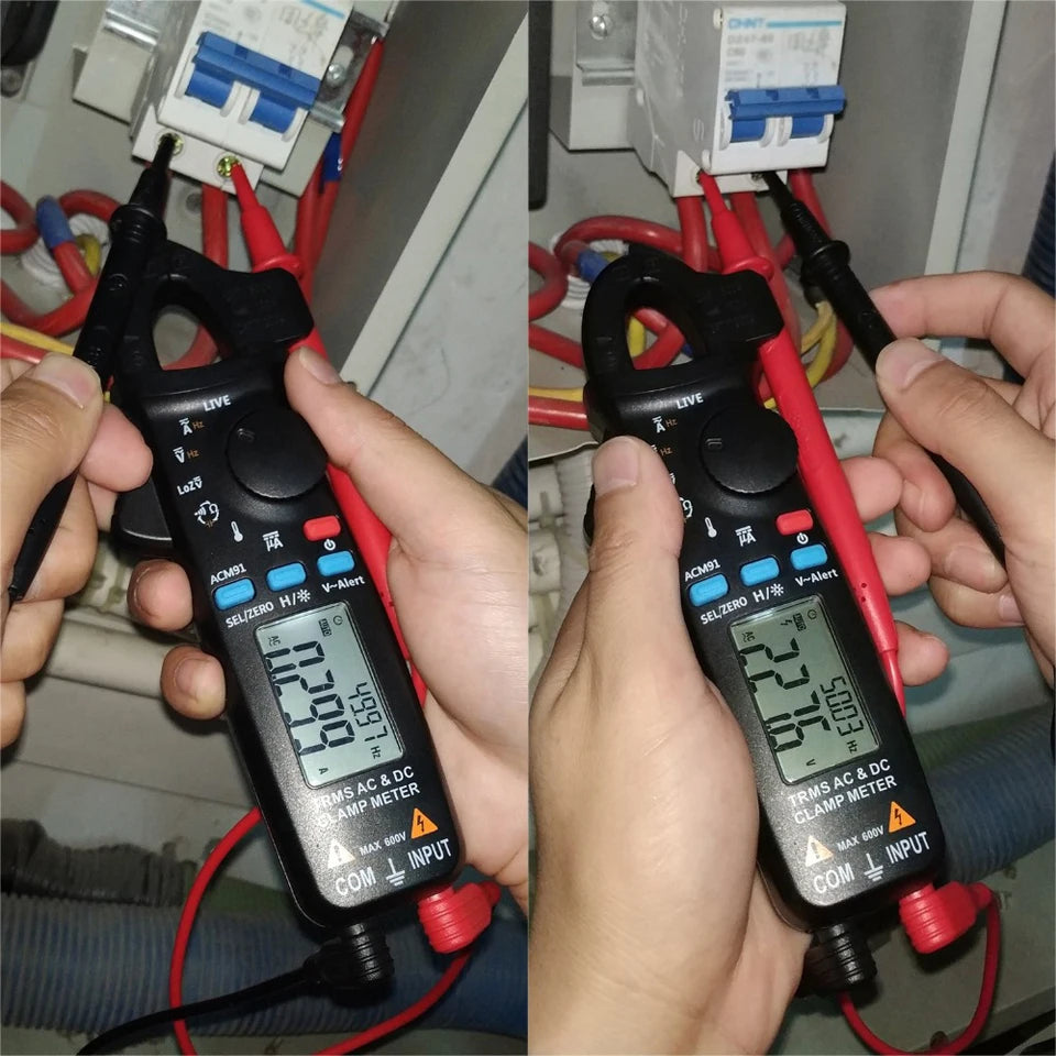 BSIDE ACM91 Digital Clamp Meter 100A DC AC Ammeter