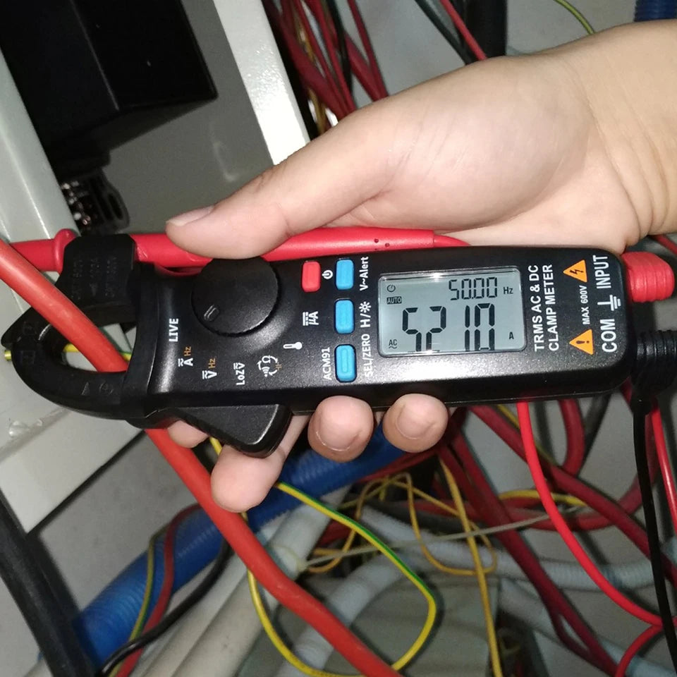 BSIDE ACM91 Digital Clamp Meter 100A DC AC Ammeter
