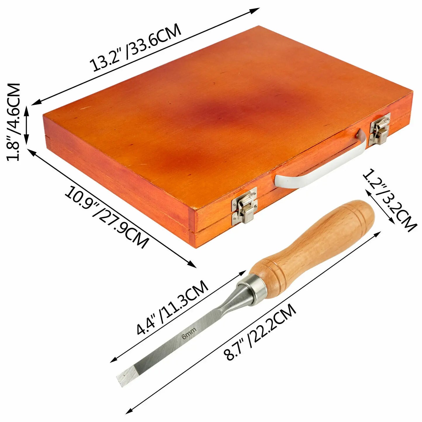 SucceBuy Wood Carving Chisel Set Lathe Gouges For Woodworking