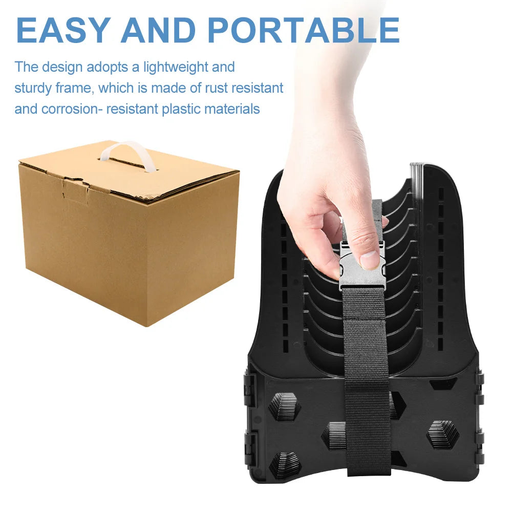 FOSITAN RV Sewage Pipe Support U Shape Cradles Secure