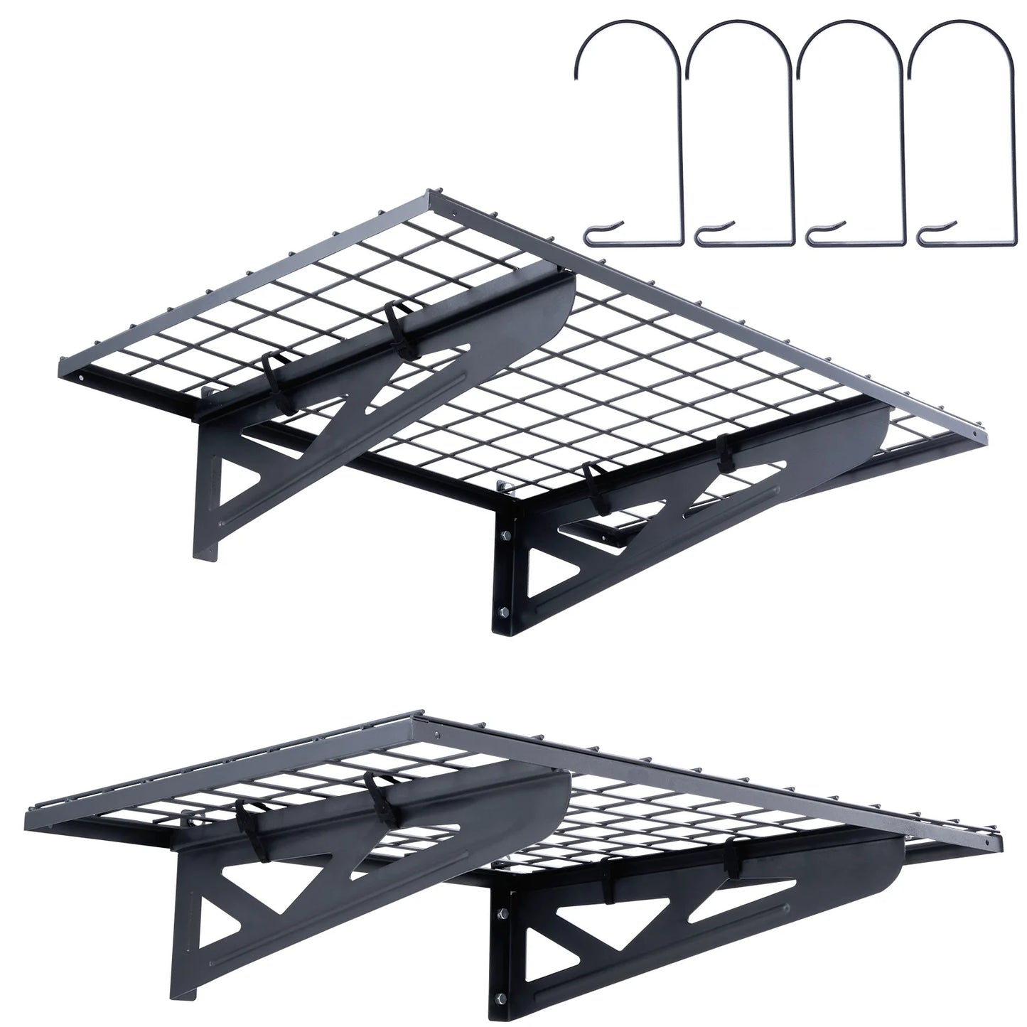 Garage Storage Rack Wall Mounted Heavy Duty Tool Organizer