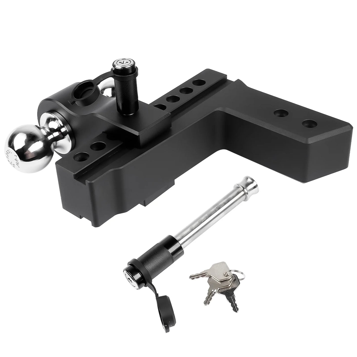 AP03 Adjustable Aluminum Trailer Hitch 18500 LBS GTW