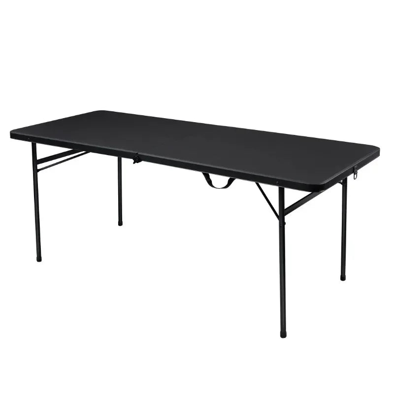 Mainstays Bi Fold Plastic Folding Table Portable For Parties Picnics