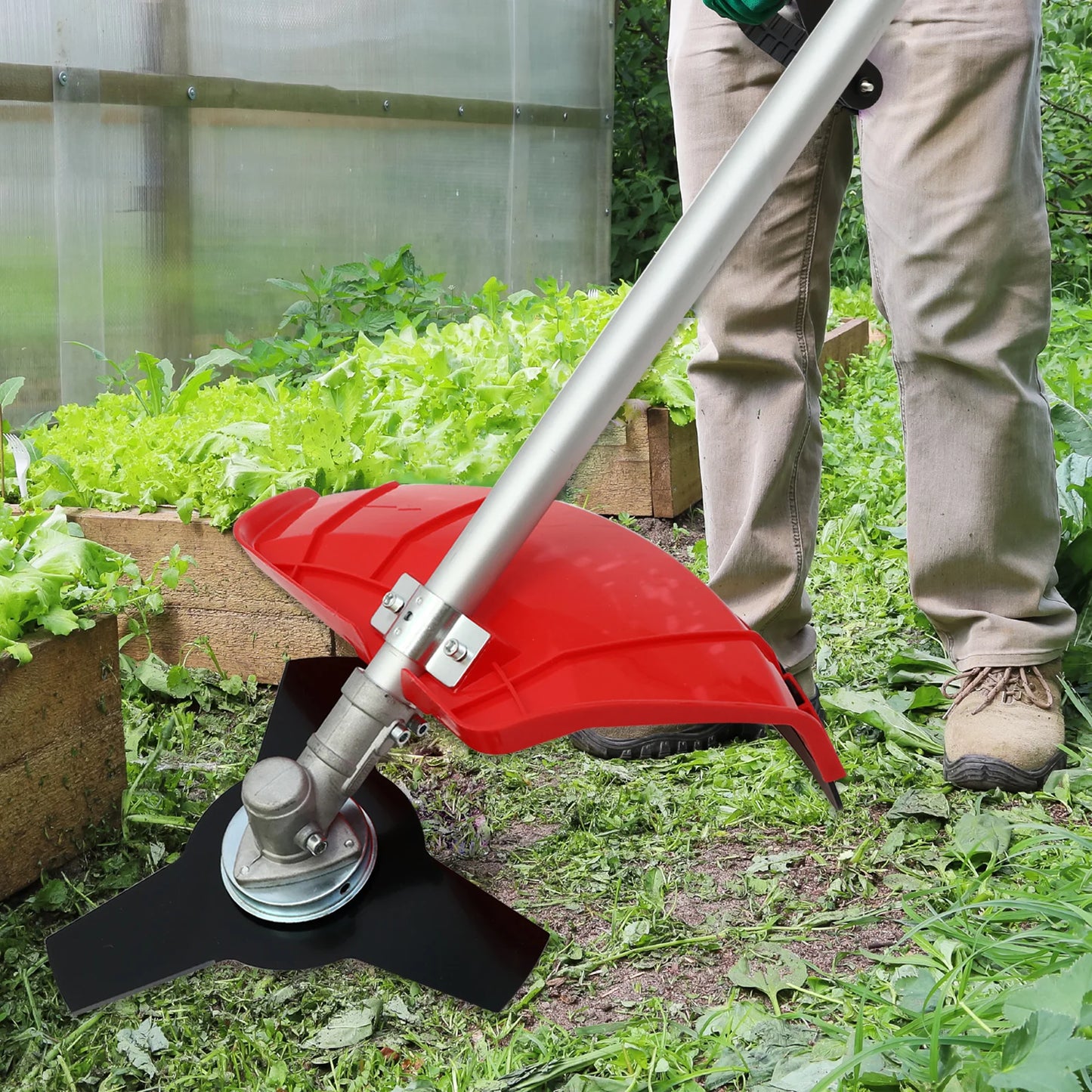 Gas 4 Stroke Weed Eater 31cc Straight Shaft Trimmer