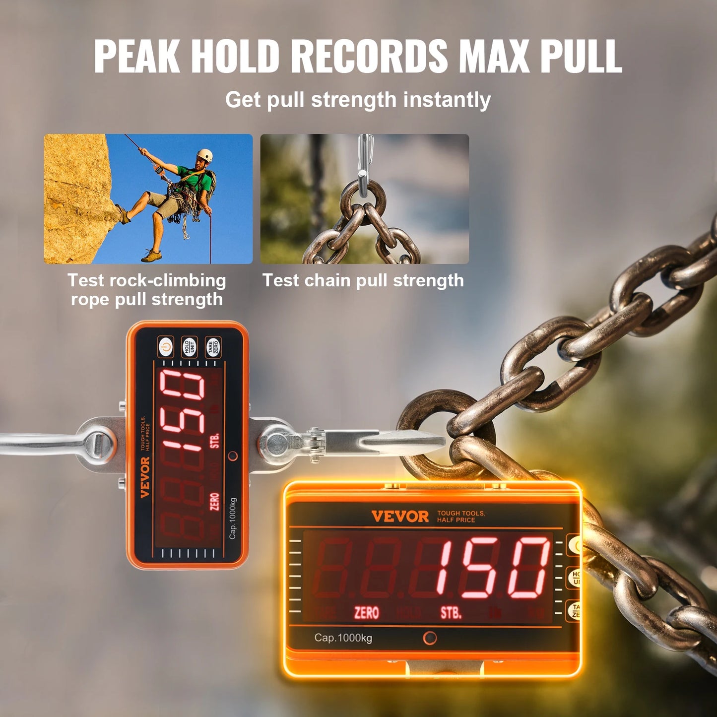 SucceBuy Digital Crane Scale Industrial Hanging Scale With Remote