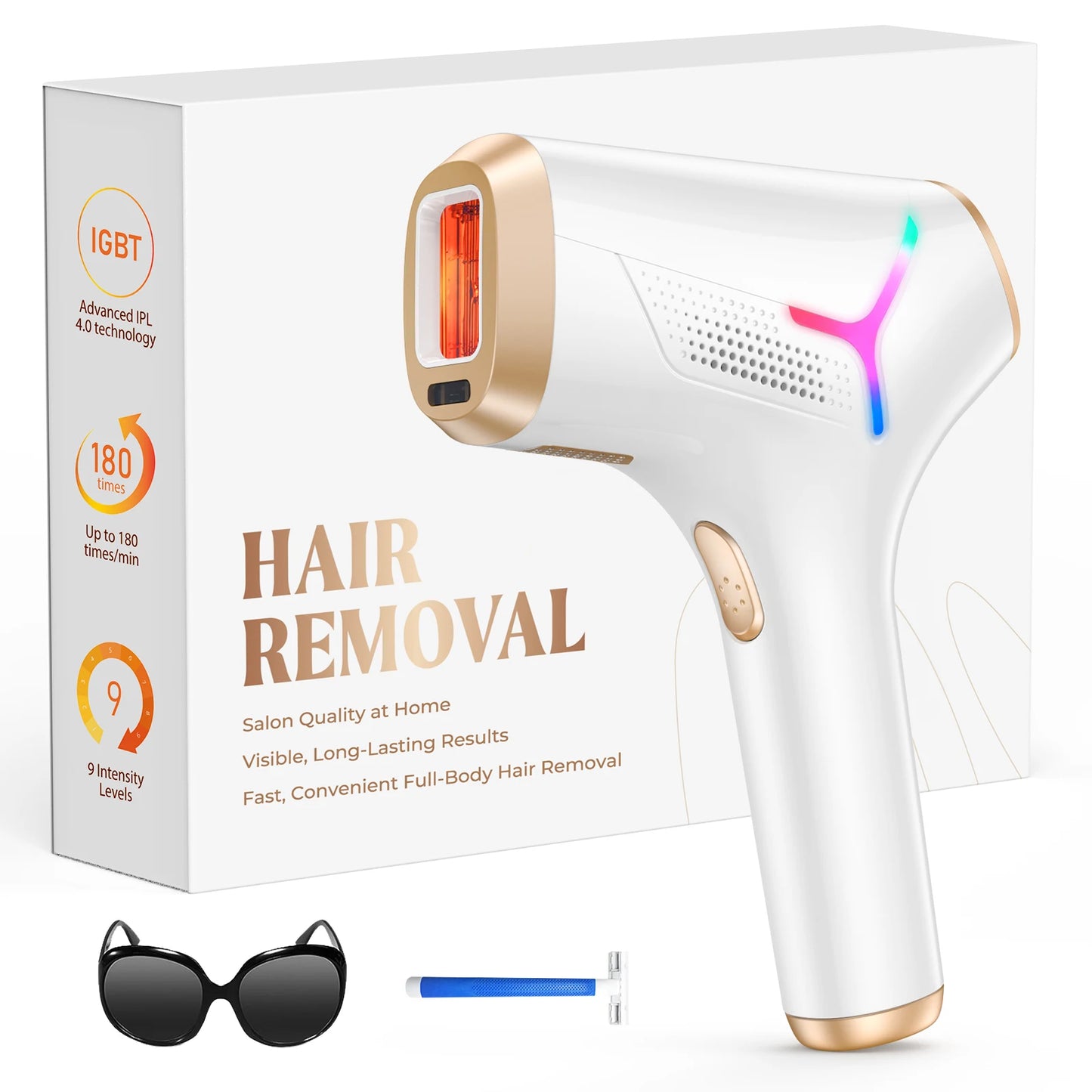 JOOYEECertification IPL Laser Hair Removal Device 3in1 For Home Use