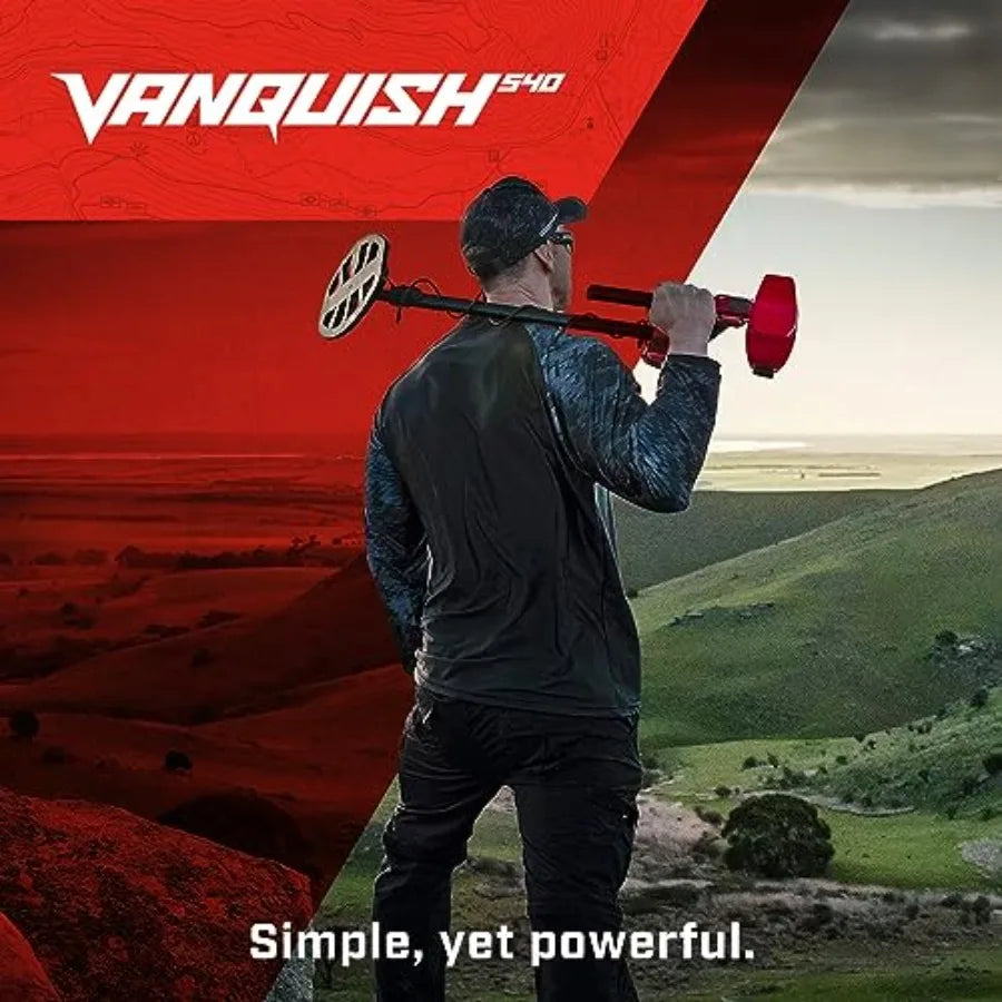 Vanquish 540 Multi-Frequency Pinpointing Metal Detector