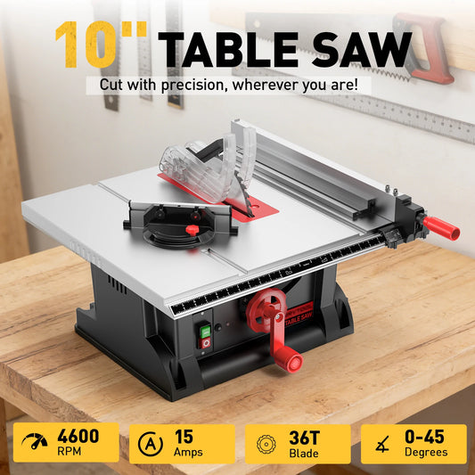 Benchtop Table Saw MJT255VC1 4600 RPM 36 Teeth Woodworking