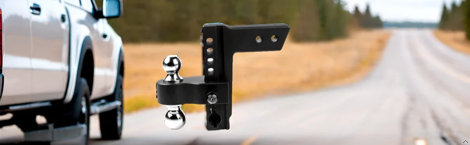 AP03 Adjustable Aluminum Trailer Hitch 18500 LBS GTW
