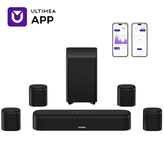 ULTIMEA 7.1ch Virtual Surround Sound Bar With App Control