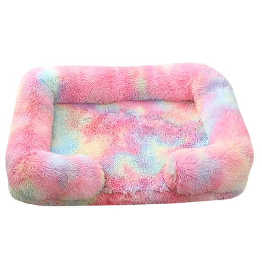 Three Sided Surround Dog Bed With Full Filling For Pets