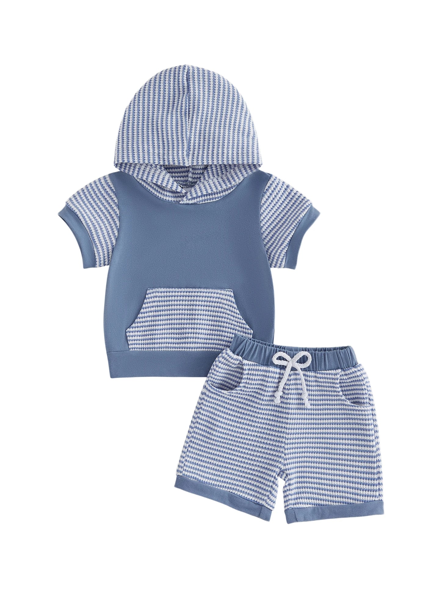 Baby Girls 2 Piece Summer Set Short Sleeve Tee Shorts