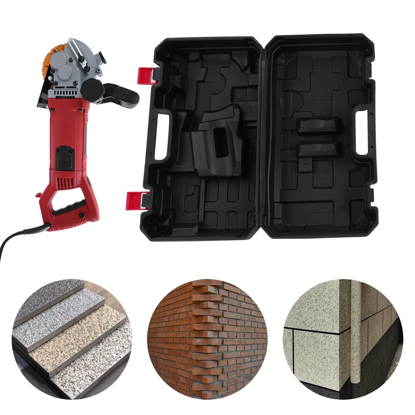 CNCEST Electric Wall Groove Cutter 110V 4800W 360 Degree Groover