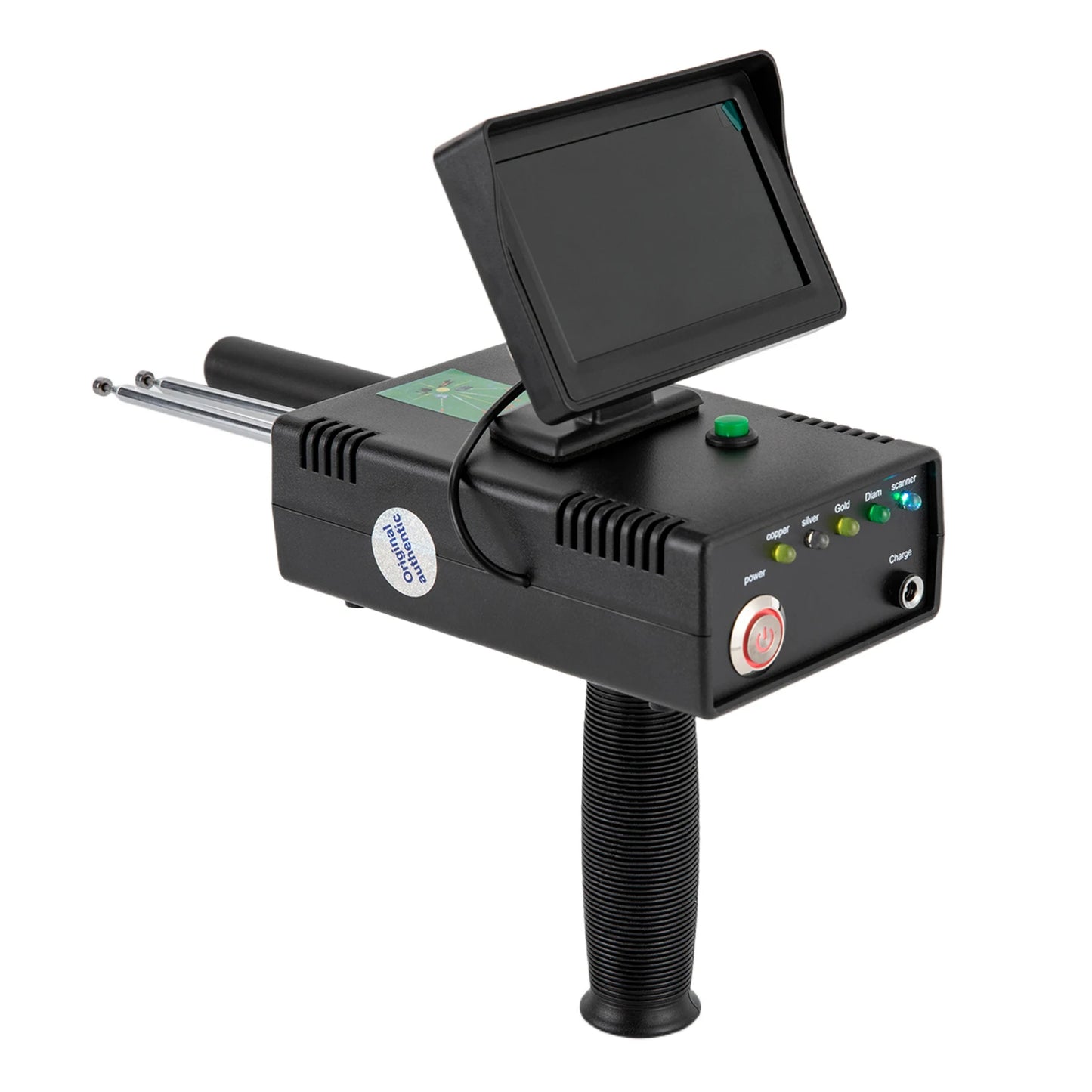 Metal Detector 3D LED Display Treasure Finder With Locator