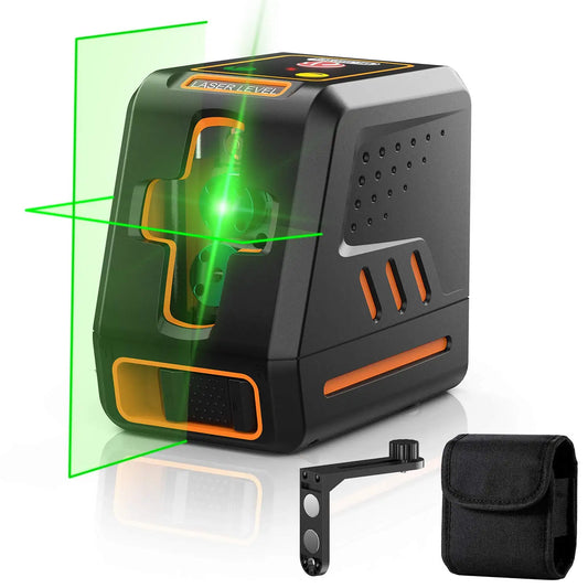 INORM Two Line Laser Level Self Leveling Green Beam