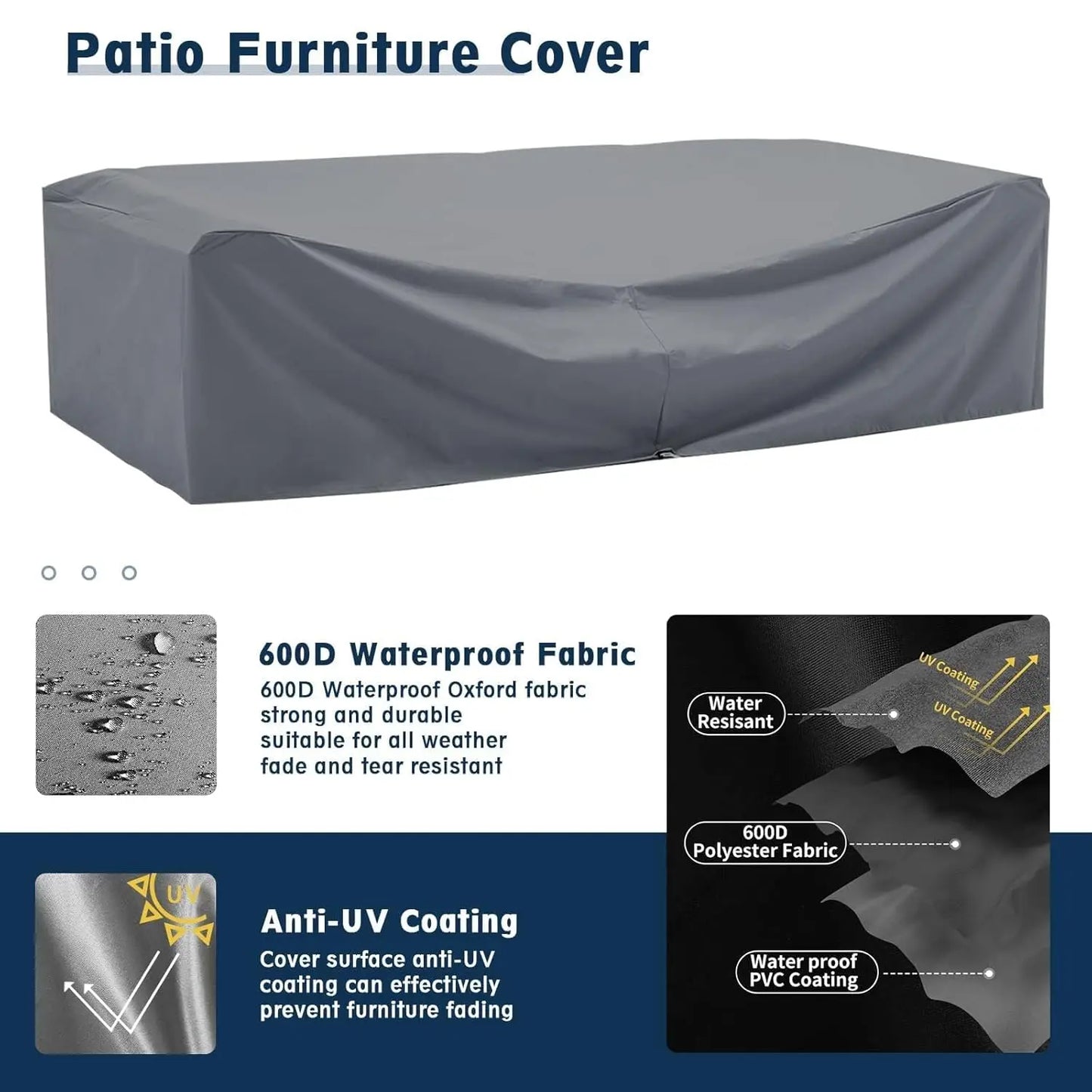 Patio 7-Piece Outdoor Rattan Sofa Set With Glass Coffee Table