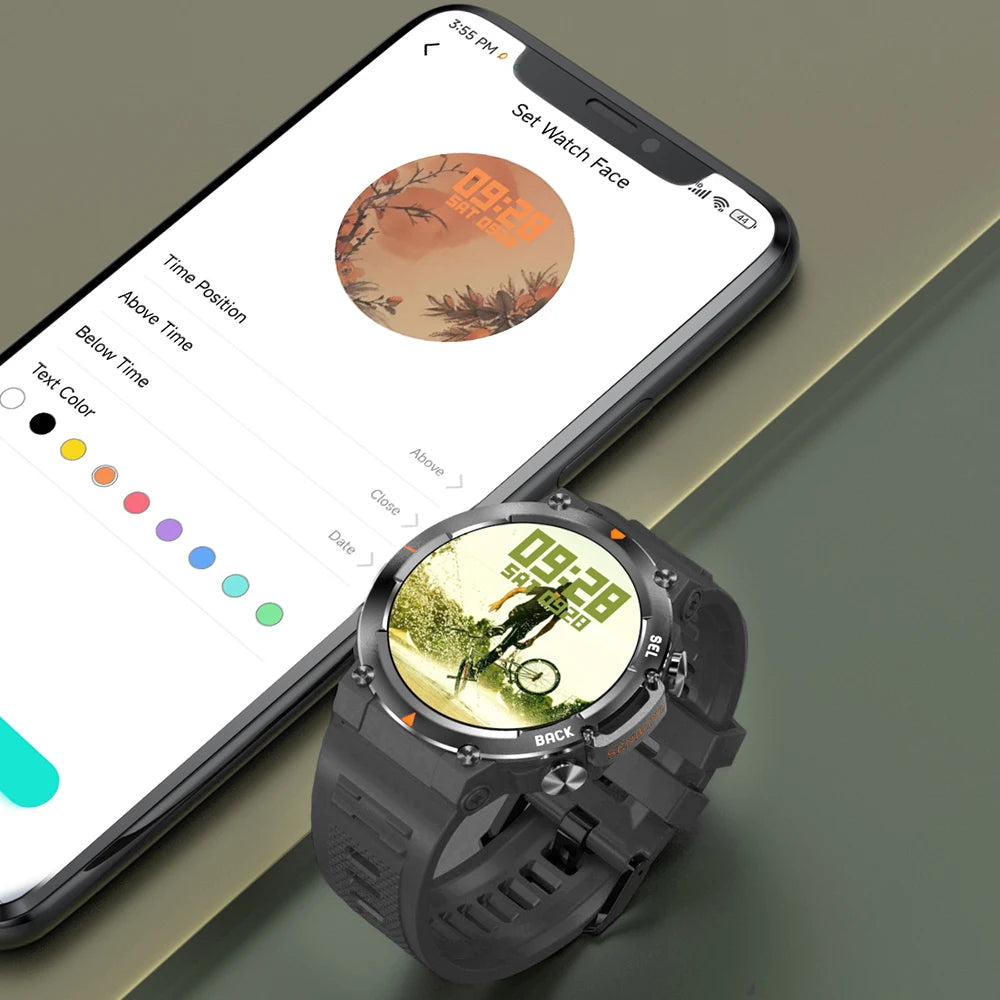 SENBONO MAX18 Smartwatch For Men With AMOLED Screen AIGPT