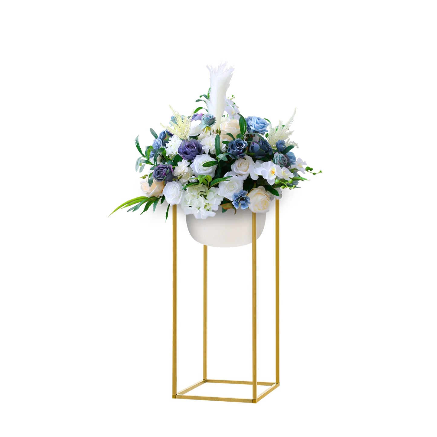 Wedding Flower Stand Set Metal Column Rack Balloon Holder Decor
