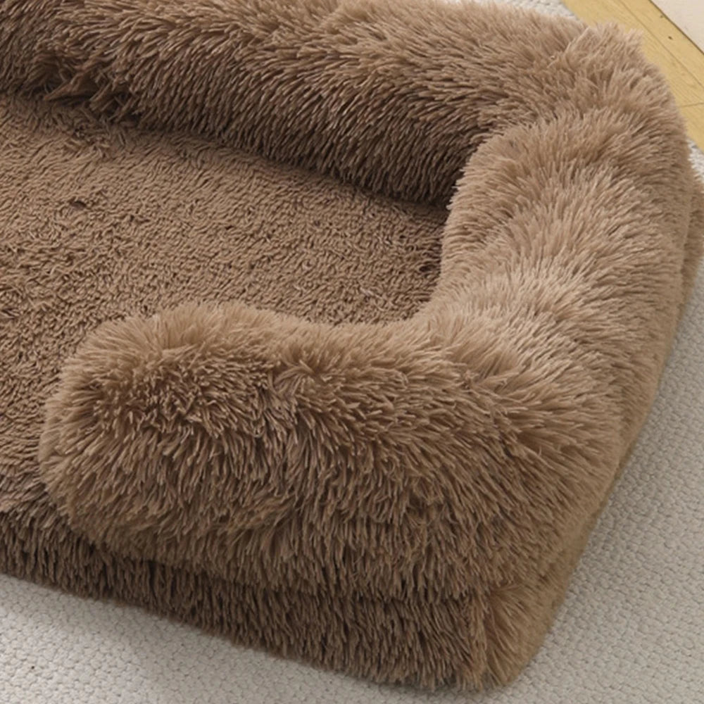 Three Sided Surround Dog Bed With Full Filling For Pets