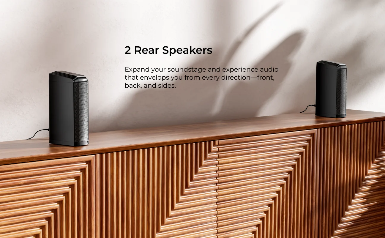 ULTIMEA 410W 7.1ch Soundbar With Wireless Subwoofer And Surround Speakers