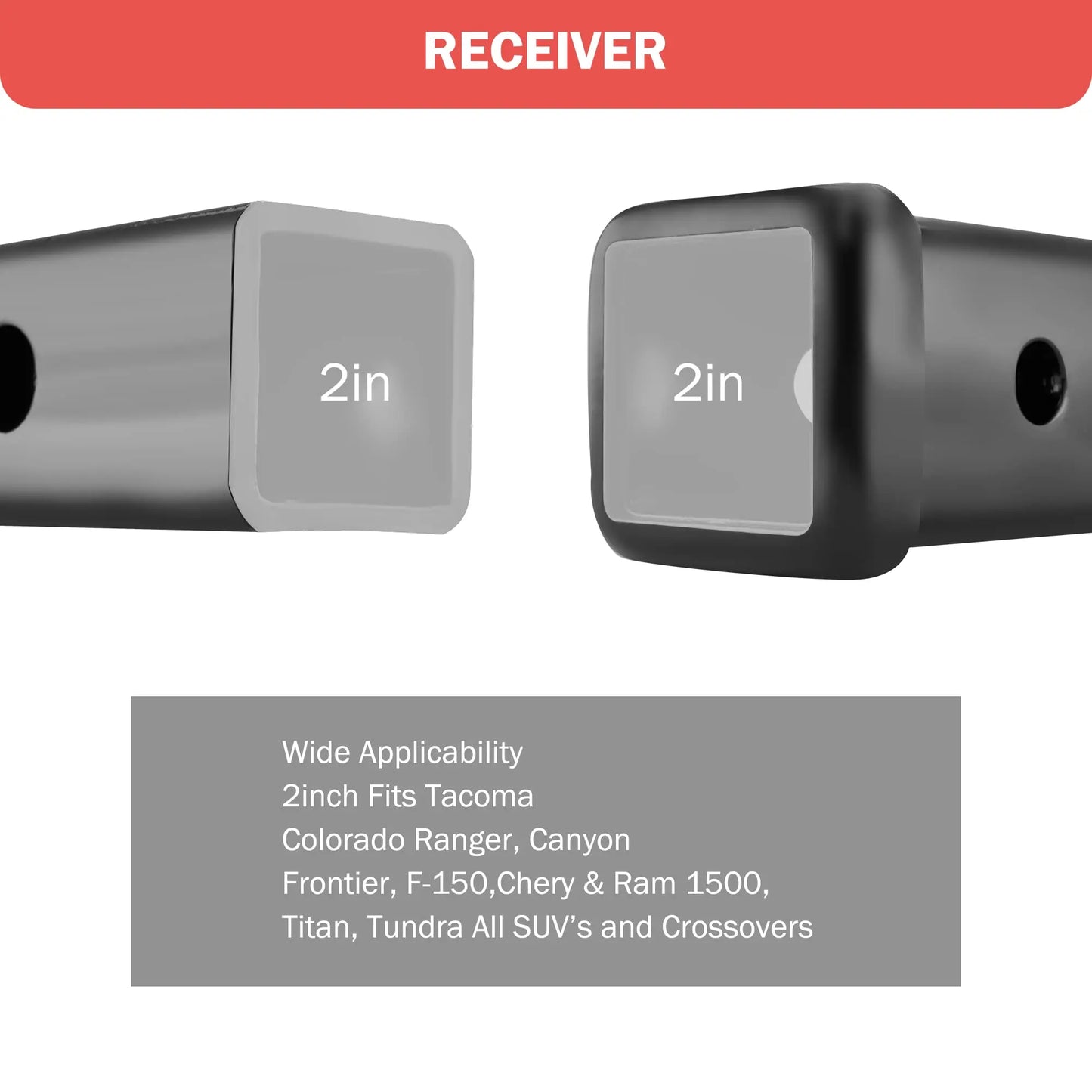 Adjustable Hitch Ball Mount 7500 Lbs For 2 Inch Receiver