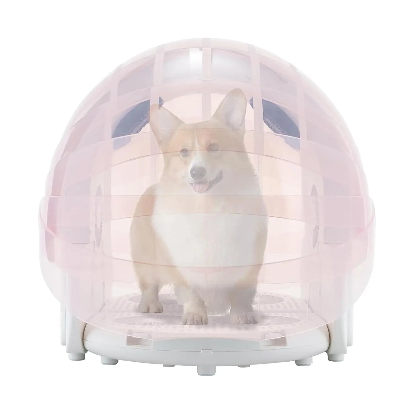 Foldable Pet Dryer Box Automatic 360° Quiet 4-Speed 8-Fan Hair Blow for Small Dog Cat, Custom