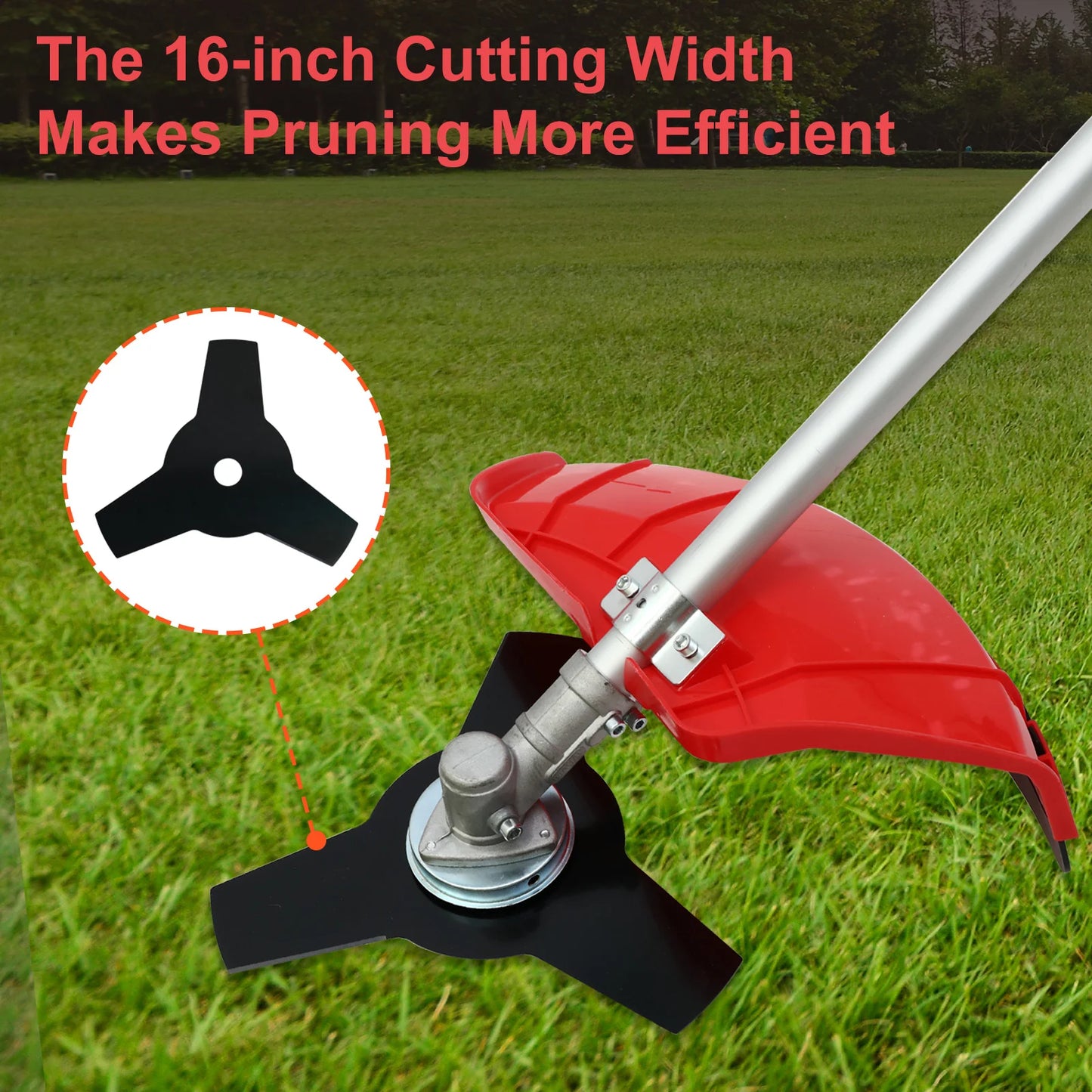 Gas 4 Stroke Weed Eater 31cc Straight Shaft Trimmer