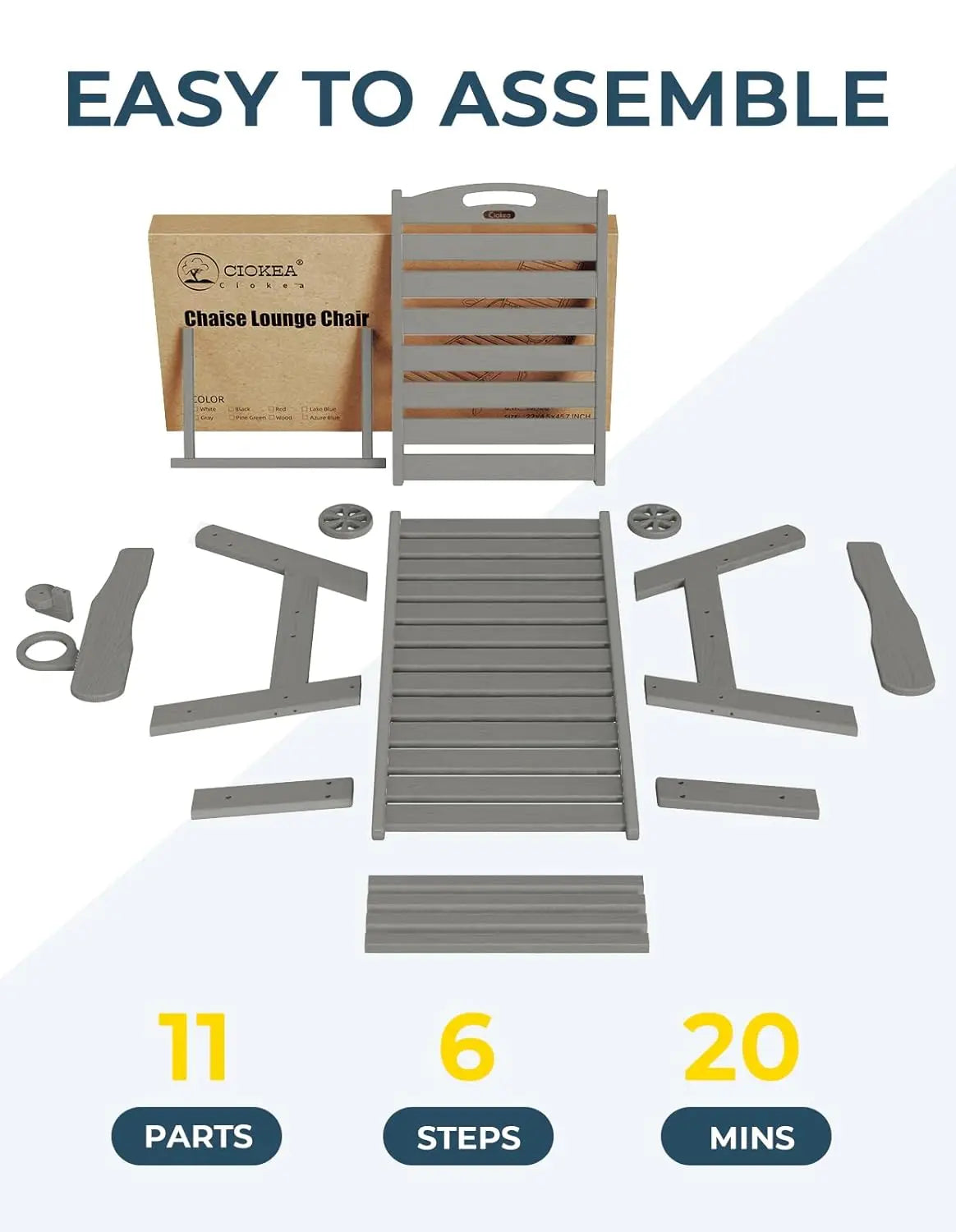 Outdoor Lounge Chairs Set Of 4 All Weather HDPE Wheels