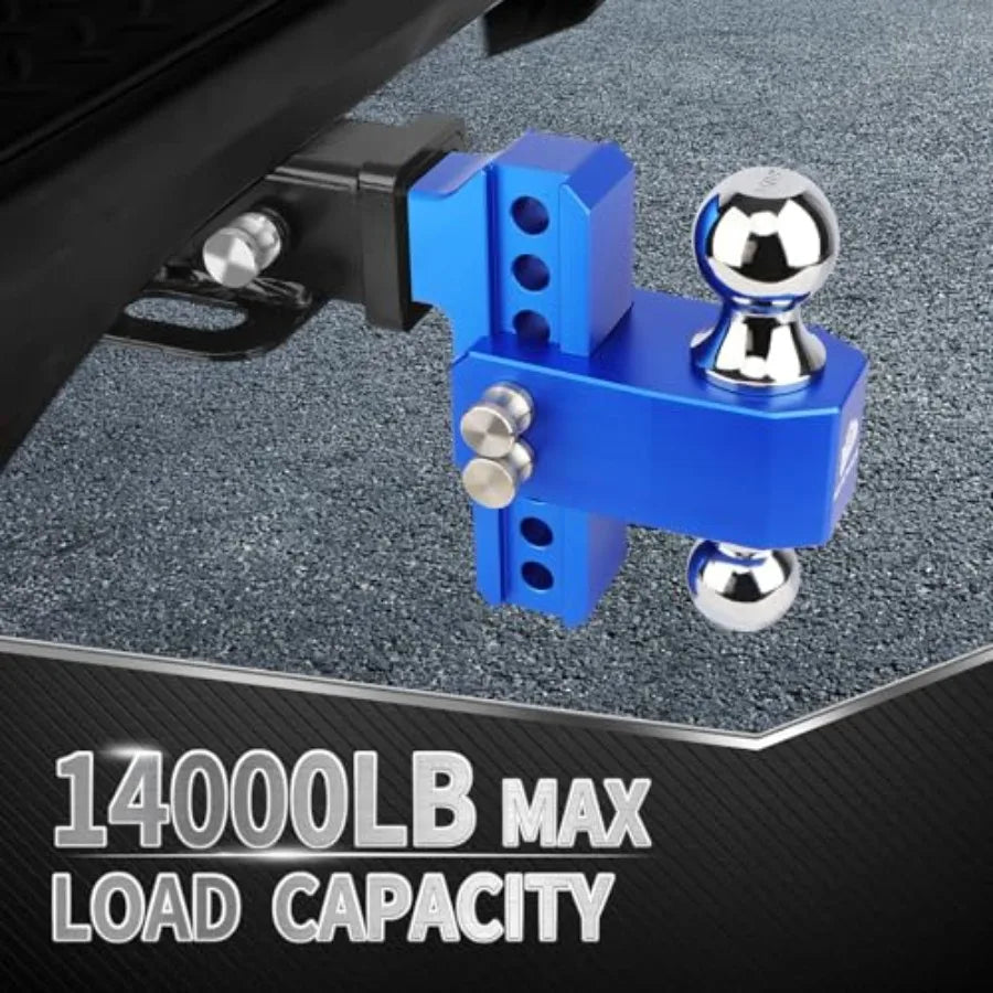YAO HUI HUANG Adjustable Aluminum Trailer Hitch Heavy Duty