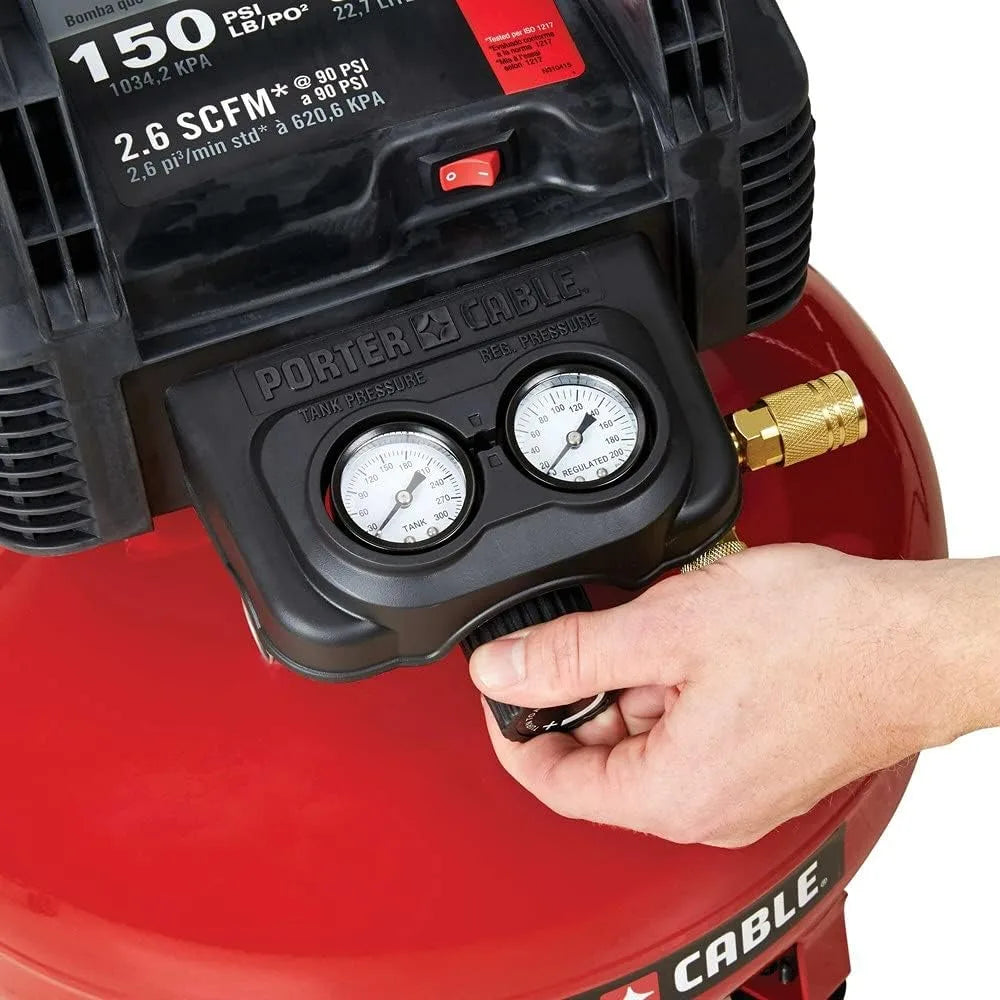 Porter-Cable Oil-Free Pancake Air Compressor C2002-ECOM