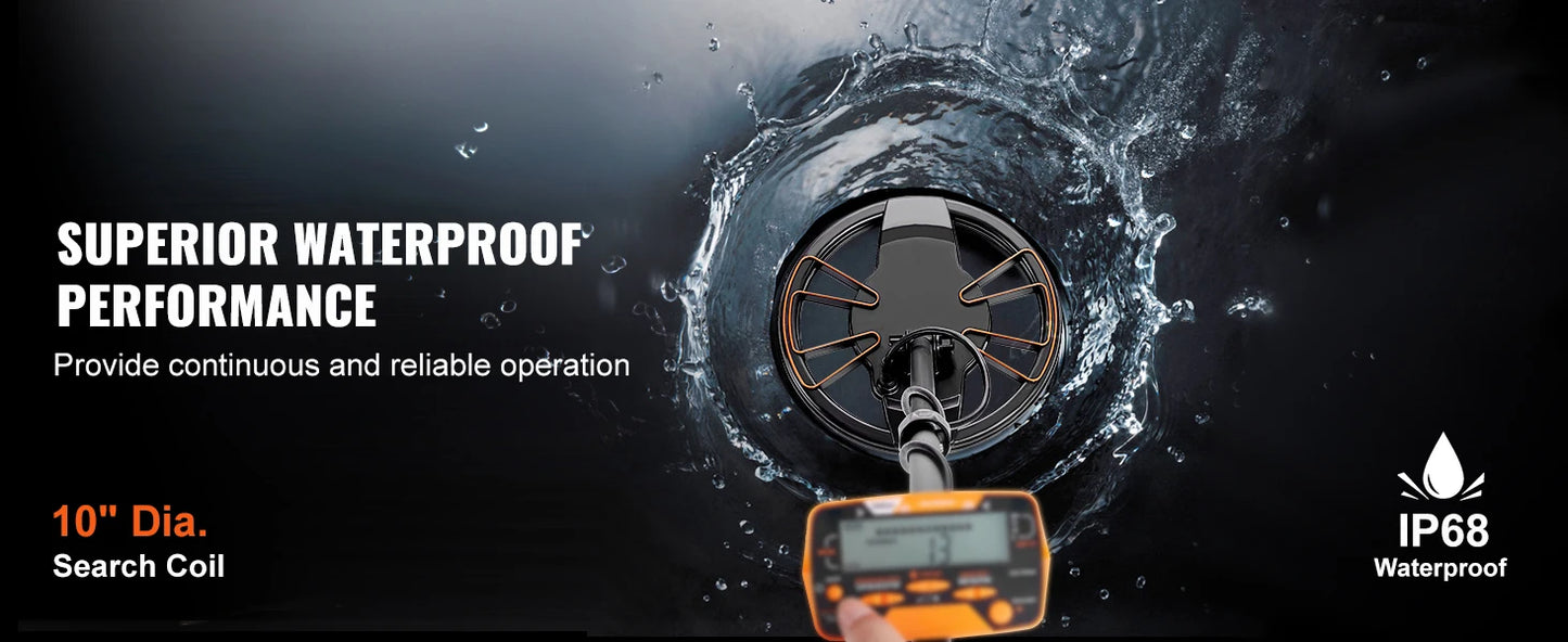 SucceBuy Metal Detector For Adults And Kids With Waterproof Coil