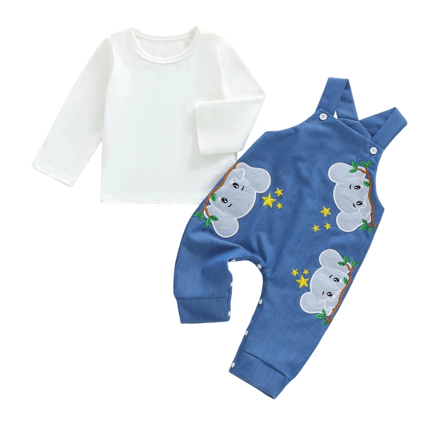 Toddler Winter Hooded Jacket and Fleece Pants 2 Piece Set