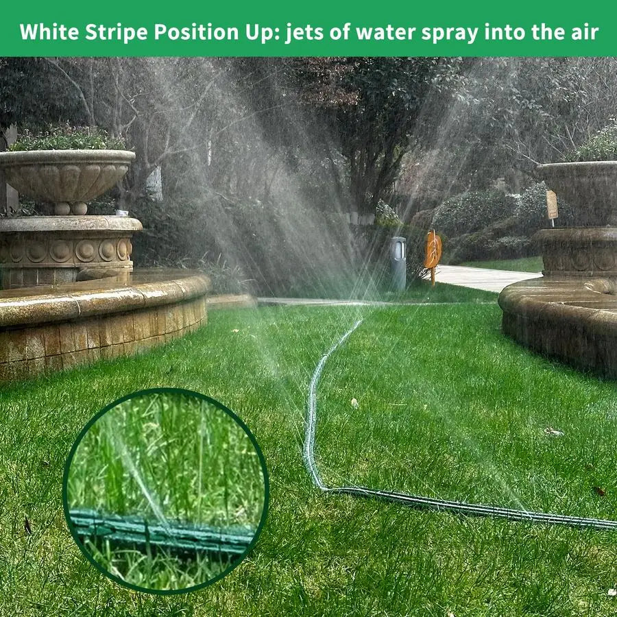 Heavy Duty Reinforced Flat Sprinkler And Soaker Hose Garden Irrigation