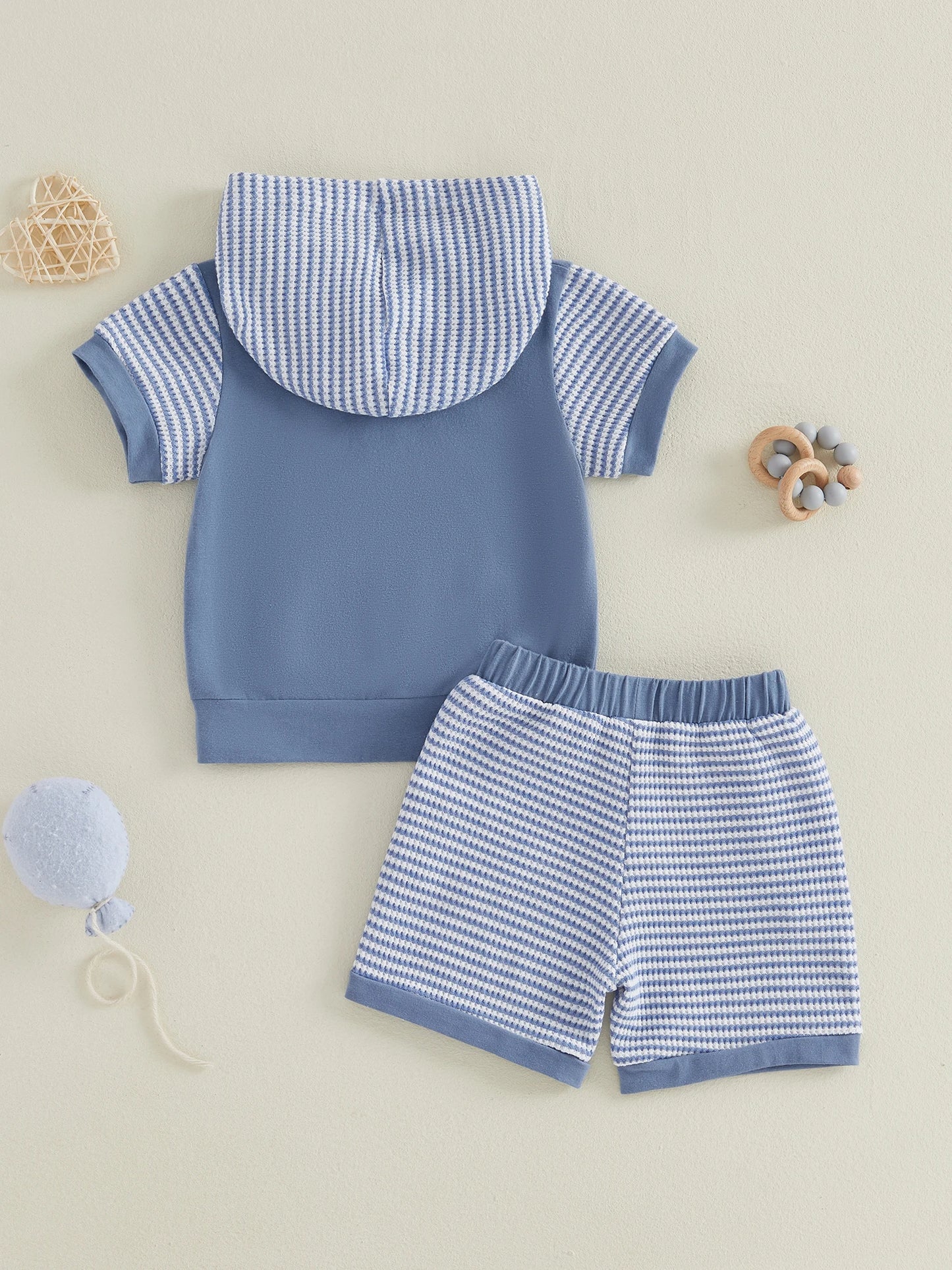 Baby Girls 2 Piece Summer Set Short Sleeve Tee Shorts