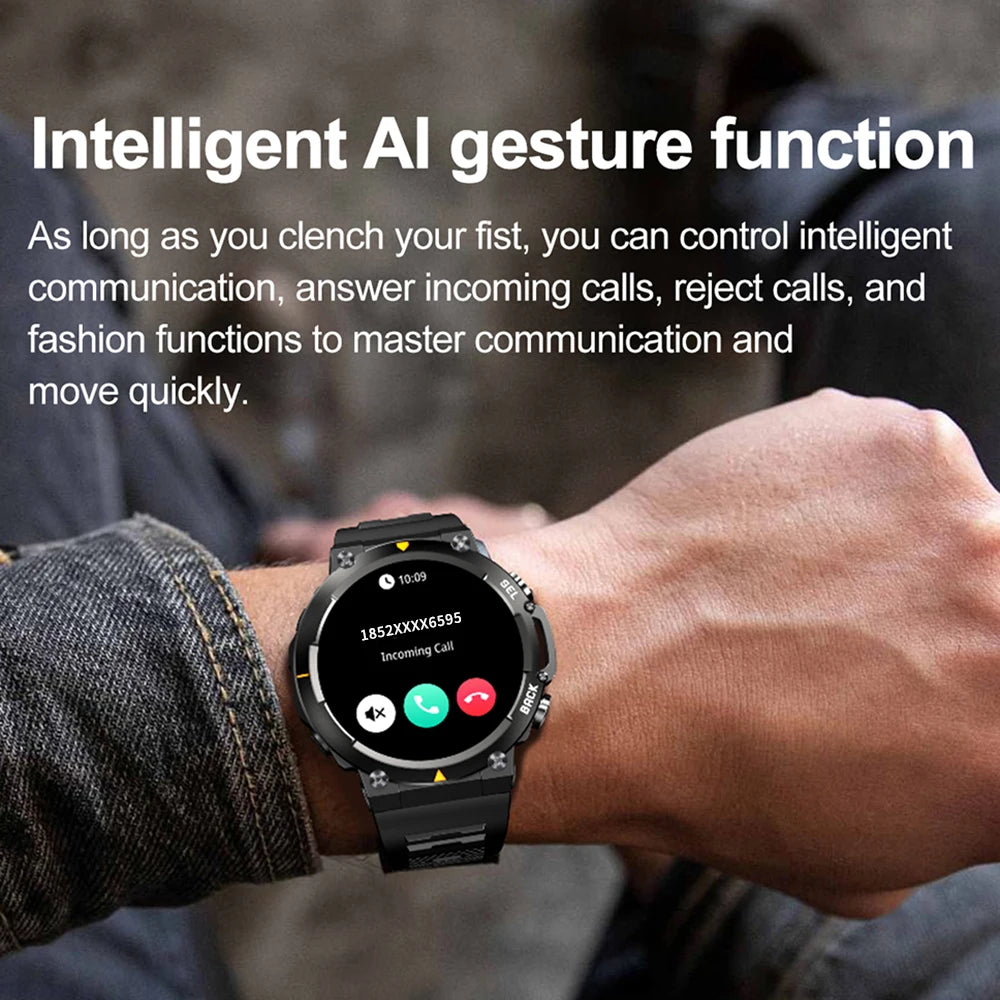 SENBONO MAX18 Smartwatch For Men With AMOLED Screen AIGPT