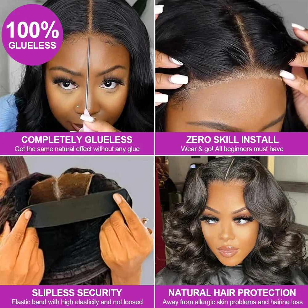 Hj Weave Beauty Remy Peruvian Body Wave HD Lace Frontal Wig
