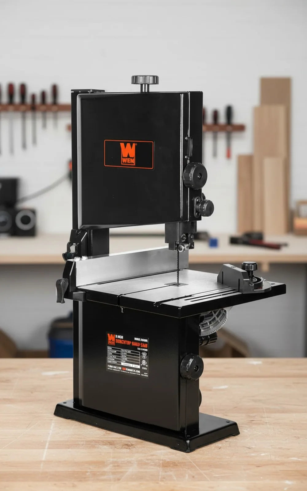XMSJ Benchtop Band Saw With 2.8 Amp Motor 2500 FPM