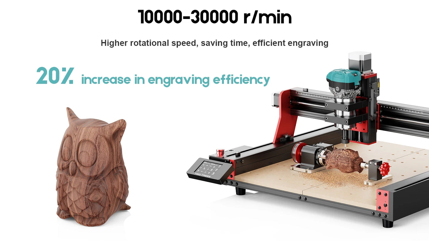 Two Trees TTC450Pro CNC 4 Axis Metal Cutting Router Engraving