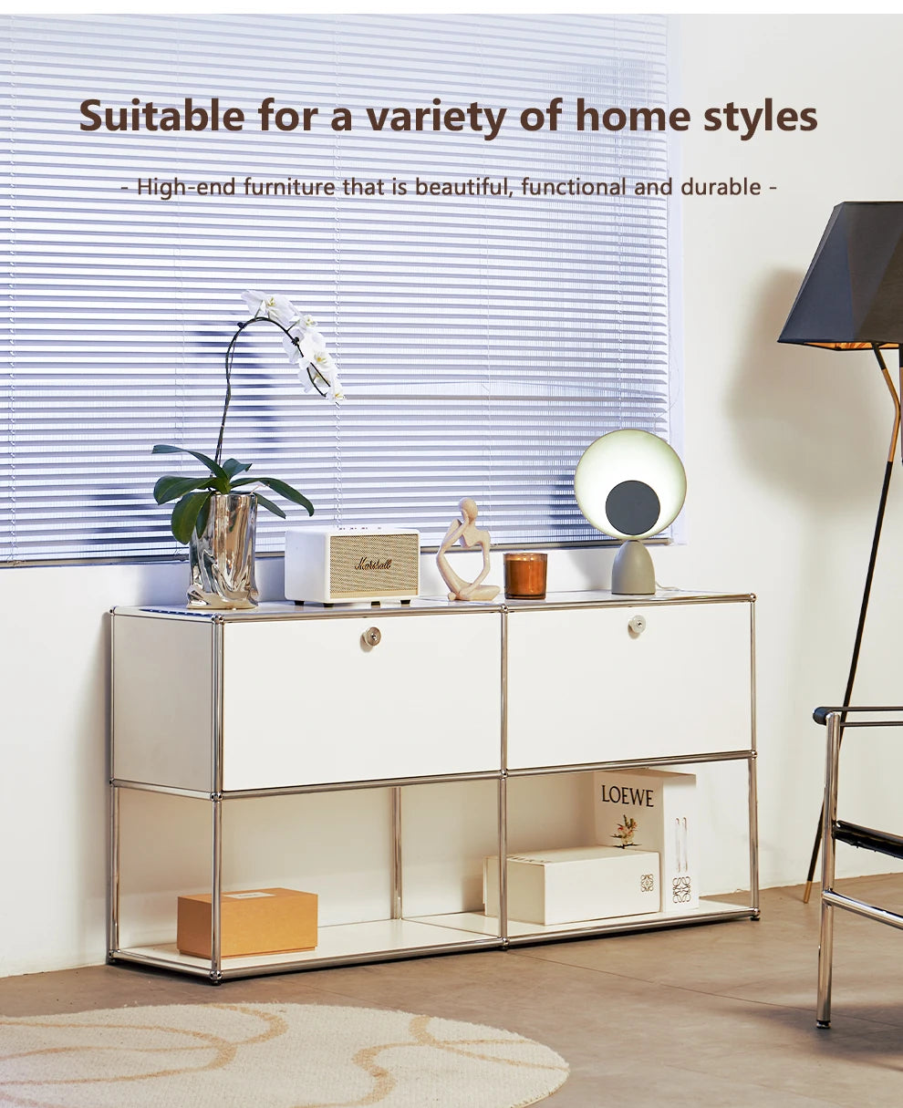 Bigcityfur Tv Stand Storage Cabinet Corner Living Room Furniture