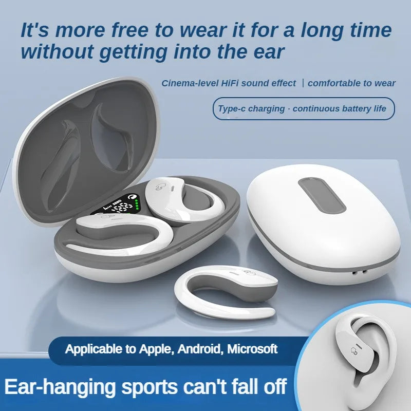 Bone Conduction Bluetooth Headset Sports Wireless Earbuds IPX5