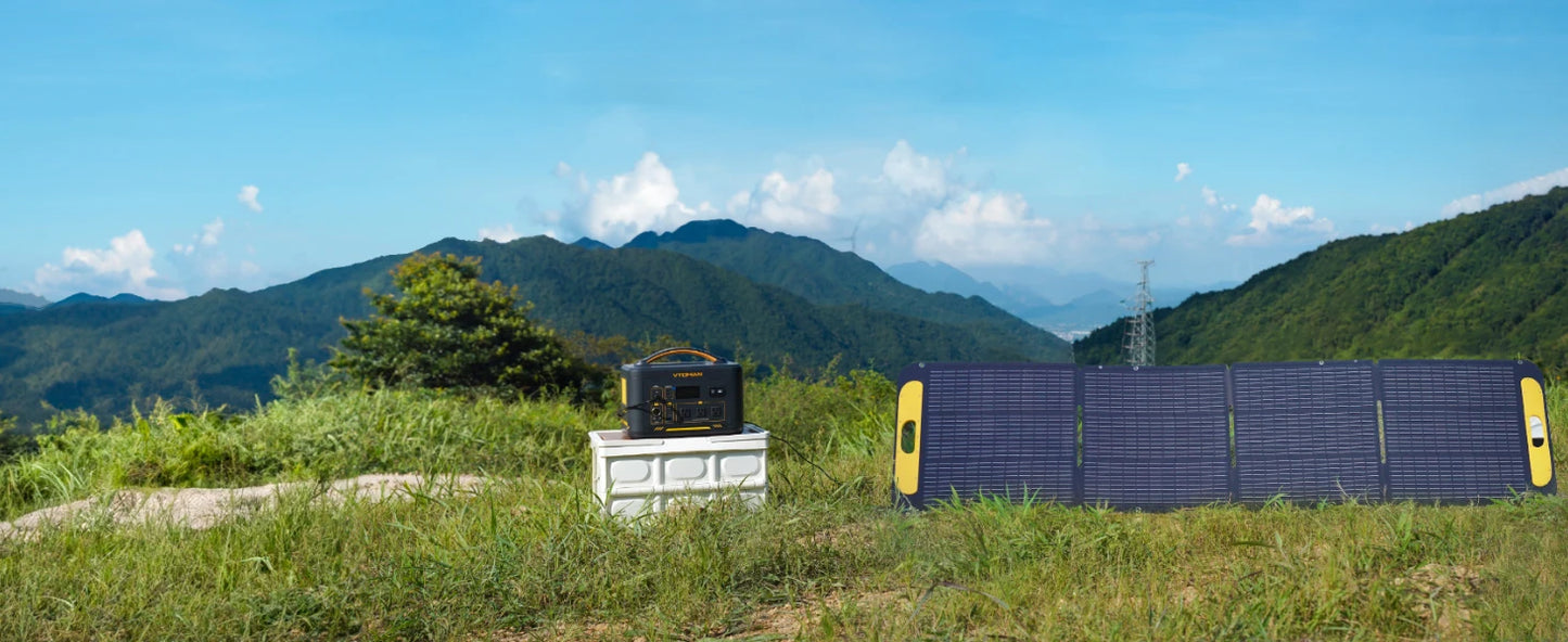 VTOMAN VS200 Portable Solar Panel 200W Outdoor Generator
